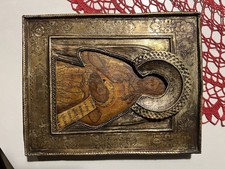 Icona russa Antica in Legno-Argento Riza