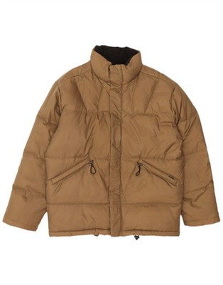 Esprit Mens Loose Fit Padded Jacket UK 36 Small Beige Polyamide DM18