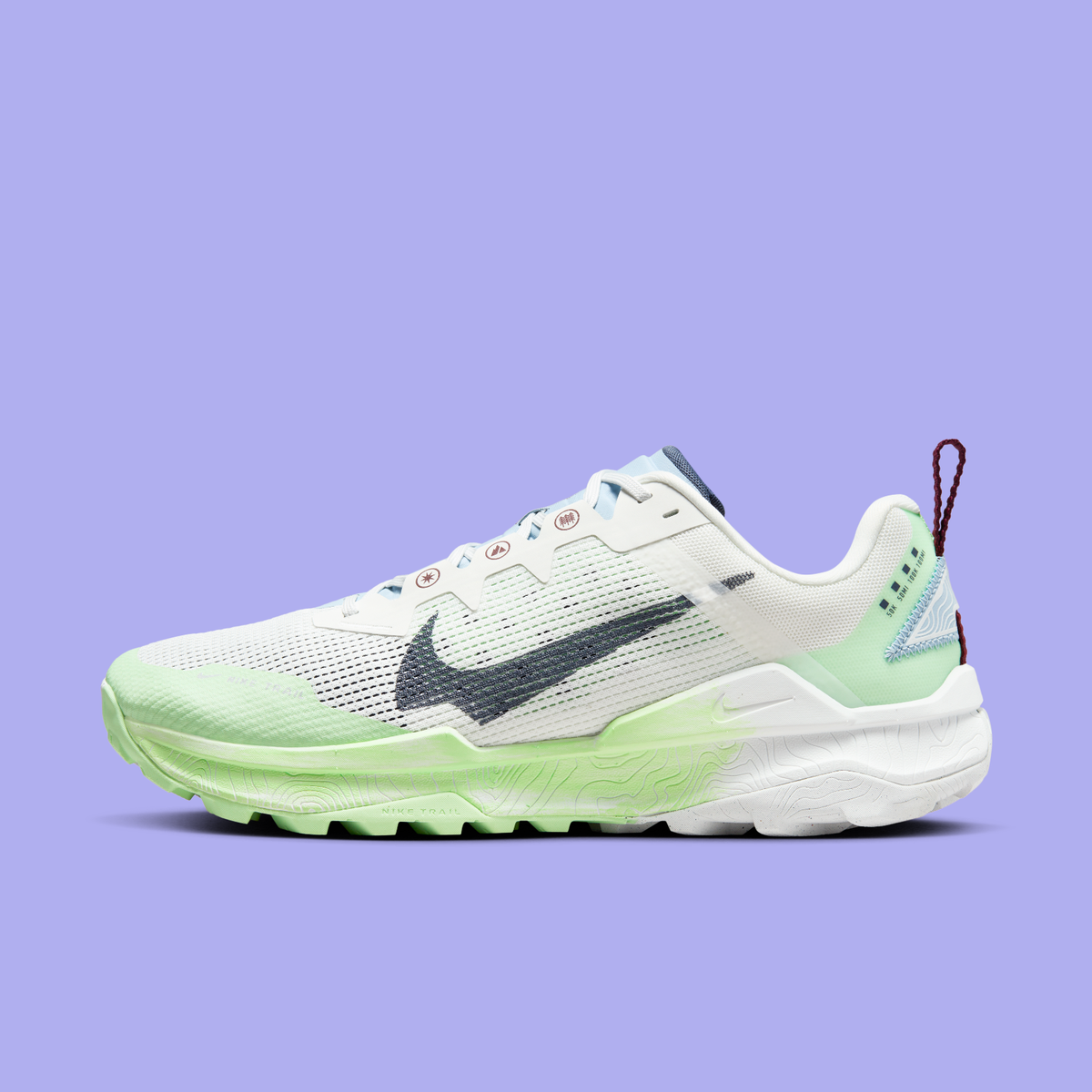 Nike React Wild Horse 8 White Green DR2686-103 Men's Size 11 Shoes