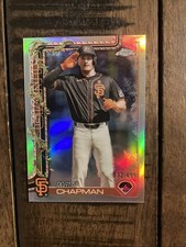 2025 Topps Chrome Holiday Matt Chapman #332/499 San Francisco Giants