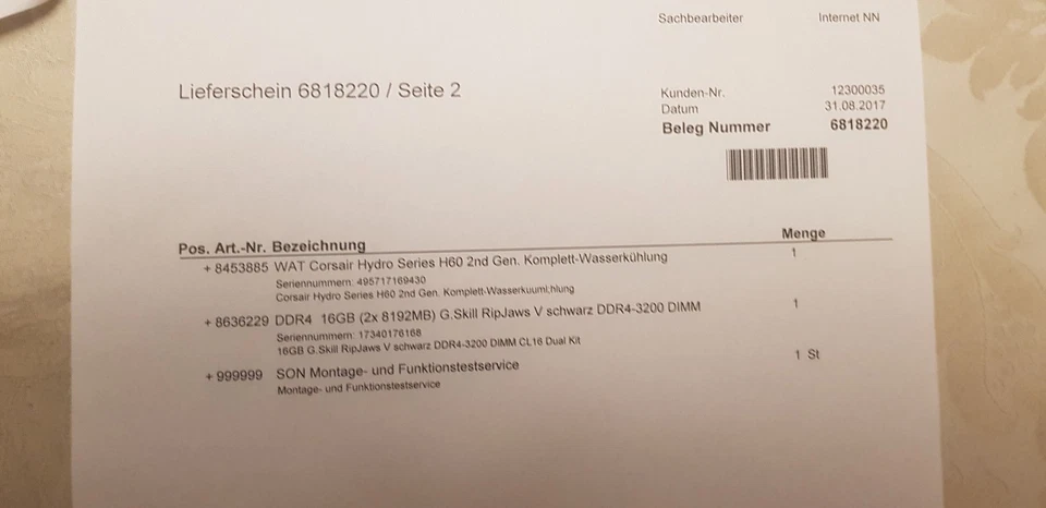 Gaming-PC | GTX 1080 | Ryzen 5 | 16GB RAM | Wasserkühlung | gepflegt - Bild 3 von 4