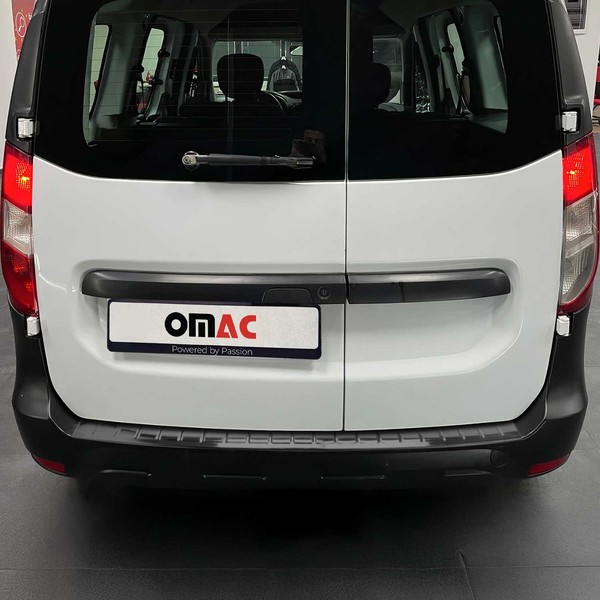 Ladekantenschutz StoßStange FüR Dacia Dokker 2012-2022 Edelstahl Dunkel Chrom-image