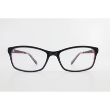 Saks Fifth Avenue SA 5004 BK/PK Black Pink Rectangular Eyeglasses Frames