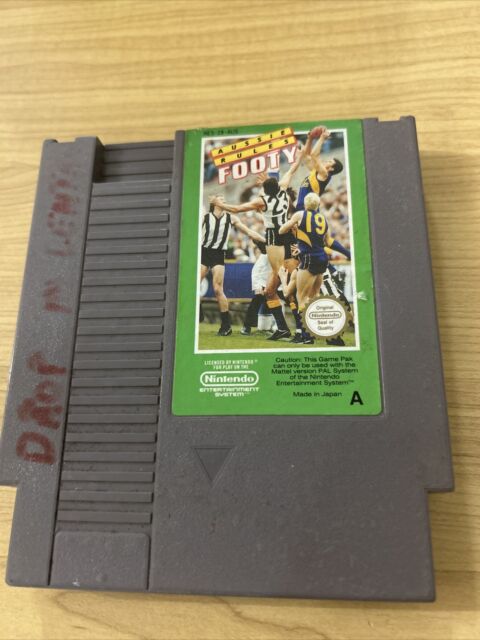 NES Nintendo Aussie Rules Footy Game AFL Football Original PAL NY9414 NES Nintendo Aussie Rules Footy Game AFL Football Original PAL NY9414