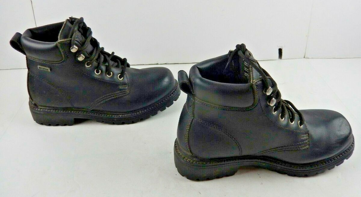 Mens Boots Size 6 State Street Synthetiques Black Lace Up Mens Boots Size 6 State Street Synthetiques Black Lace Up