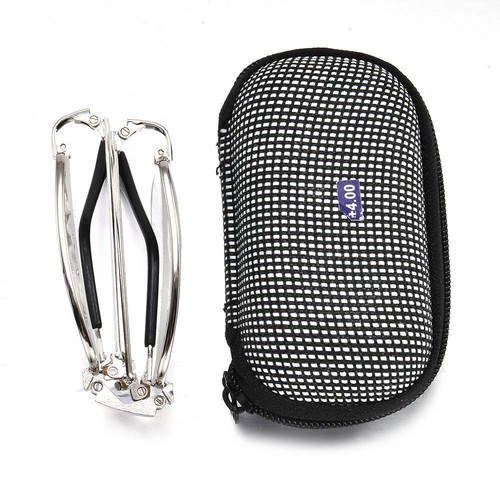 Men Women Folding Reading Glasses Rotation Eyeglass +1.5 +2.0 +2.5 +3.0 UK!! - Picture 4 of 15