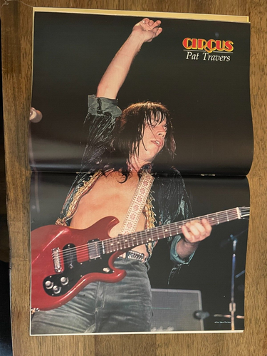 November 21 1978 Circus Magazine Elton John Pat Travers Poster BLACK SABBATH#199 - Imagen 4 de 4