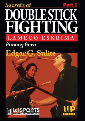 Secrets of Lameco Eskrima Double Stick Fighting #1 Martial Art DVD Edgar Sulite