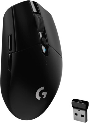 Logitech G305 LIGHTSPEED Kabellose Gaming-Maus, HERO 12K Sensor, 12.000 DPI, 12