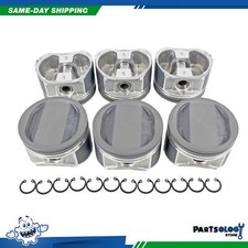 Dnj P655 Standard Size Complete Piston Set For 01-04 Nissan 3.3l Sohc Dnj P655 Standard Size Complete Piston Set For 01-04 Nissan 3.3l Sohc