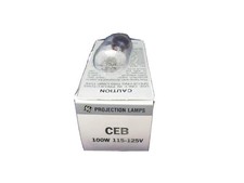 GE Projection Lamp CEB 100W 115-125V new