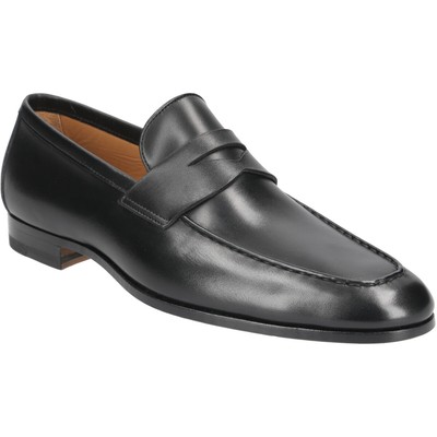 Magnanni Slipper 23802 NEGRO, Glattleder, Schwarz, Herren