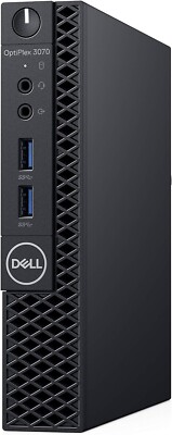 Dell Optiplex 3070 Micro i5 9. Gen Windows 11 16GB 256GB SSD Desktop MFF PC