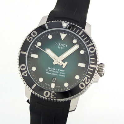 Wristwatch TISSOT Sea Star 1000 T120.407.11.091.00 Automatic Men's 43mm USED