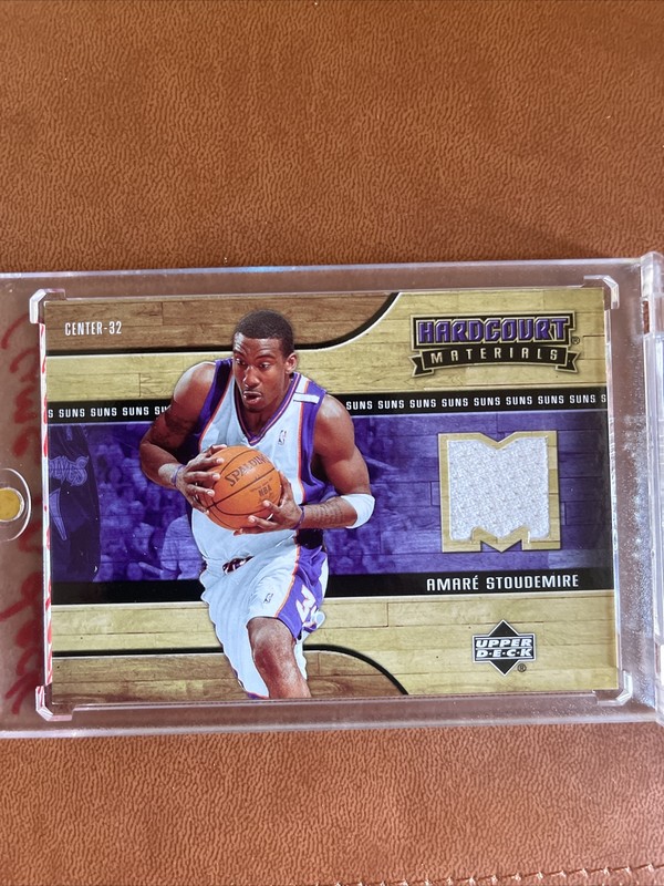 2006-07 Upper deck Game used relic Jersey card ,Amare StoudeMire HM-AS