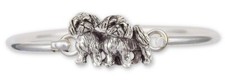 Shih Tzu Bracelet Handmade Silver Shih Tzu Jewelry SZ24-HB