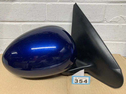 Rover 25 MG-ZR (1999 - 2005) Right Side Manual Adjustable Wing Mirror Met Blue