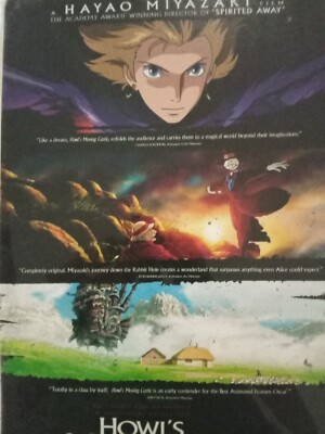 Howls Moving Castle Tin Metal Movie Poster 20*30cm