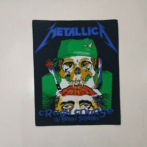 Metallica Master of Puppets heavy thrash Embroidered Iron on Sew on Patch #808