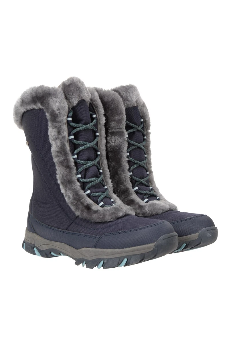 Mountain Warehouse Ohio Womens Snow Boots Winter Walking Snowproof Ladies