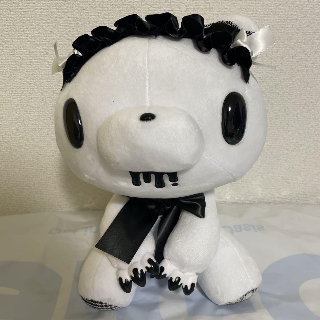 Chax Gloomy Bear Plush head dress variation White TAITO 2023 Chax Gloomy Bear Plush head dress variation White TAITO 2023