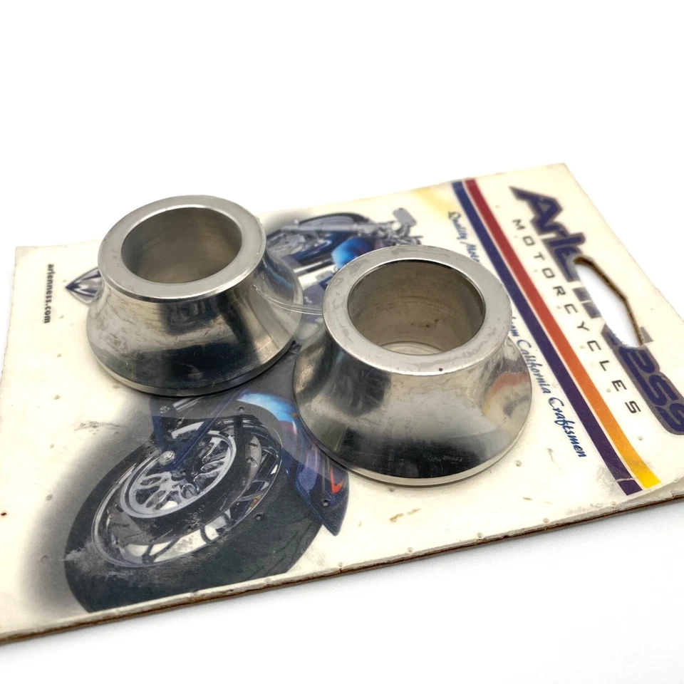 Espaciadores de eje de radio cromado Arlen Ness 01-560 Harley-Davidson FLT Tour Glide Foto 3 de 4