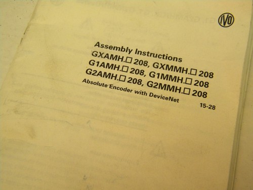 IVO GXMMH. 3208P23-LT1 Encoder unit Absolute; For Lantech Stretch-Wrapper - Picture 8 of 10