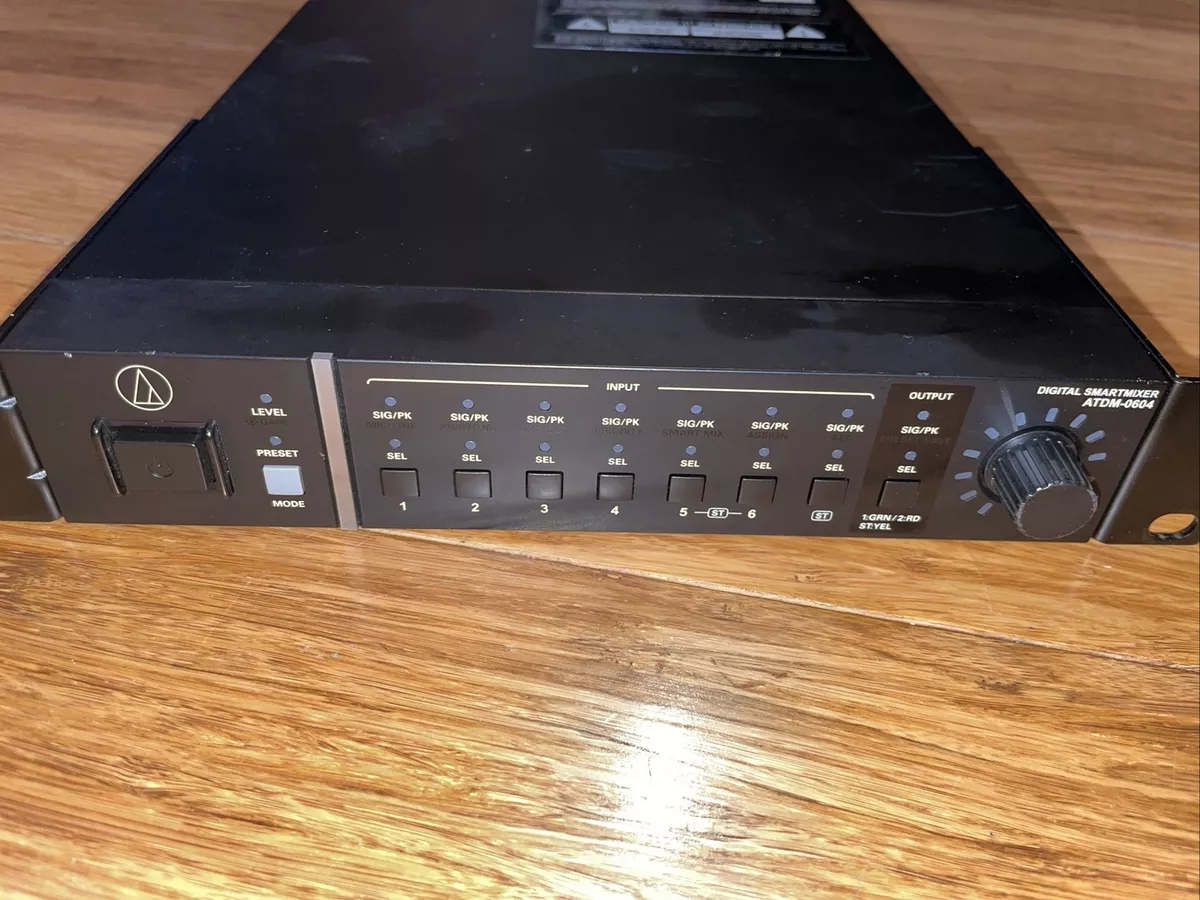 Audio-Technica ATDM-0604 Digital Smart Mixer | eBay