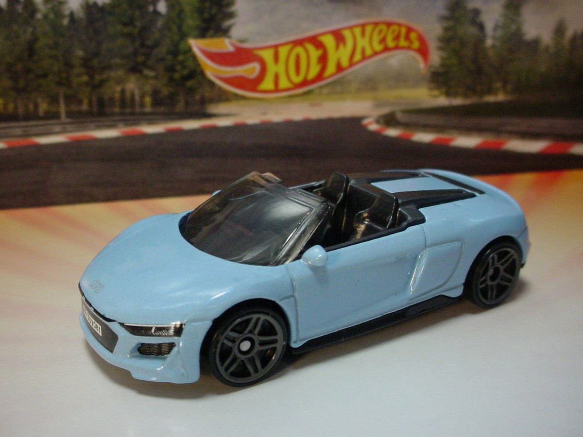 2025 Hot Wheels 2019 AUDI R8 SPYDER ☆baby blue;gray pr5☆Multi