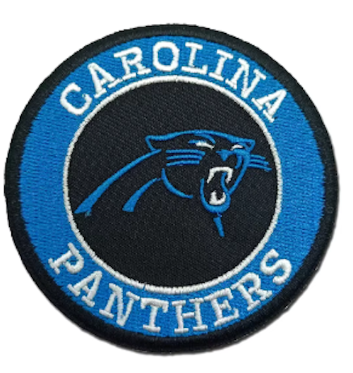 CAROLINA PANTHERS - NFL - NATIONAL FOOTBALL LEAGUE - Embroidered Iron On Patch