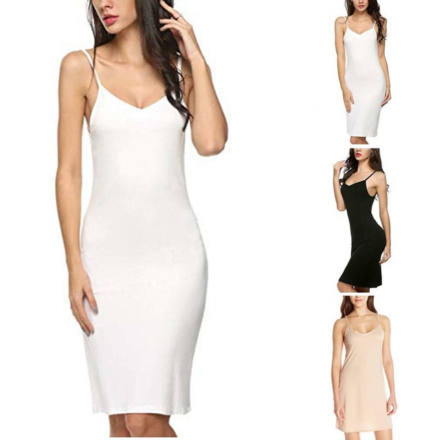 cami slip under dress