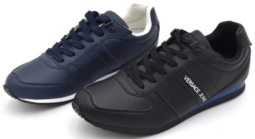 VERSACE JEANS HOMBRE ZAPATILLAS DEPORTIVAS SNEAKER CASUAL INFORMAL E0YTBSA1  LOGO | eBay