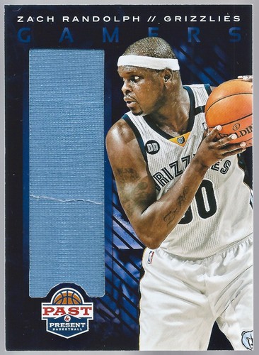 2012-13 Panini Past & Present Gamers Zach Randolph Game-Worn Jersey Insert #6