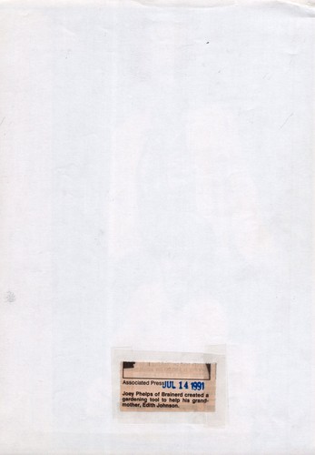  1991 Joey Phelps Gartenwerkzeug Brainerd selten Vintage Original Pressefoto - Bild 2 von 2