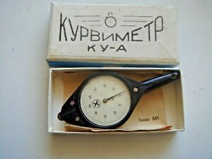 Opisometer Curvimeter Drafting Soviet Map Scale Measurement Russian Army USSR Vintage
