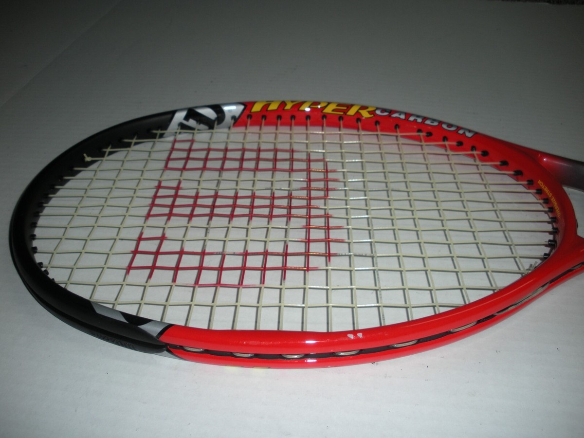 WILSON HYPER PRO STAFF 6.1 STRETCH OS 106 TENNIS RACQUET 4 3/8