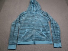 Juicy Couture Jacket Womens Large Blue Full Z...