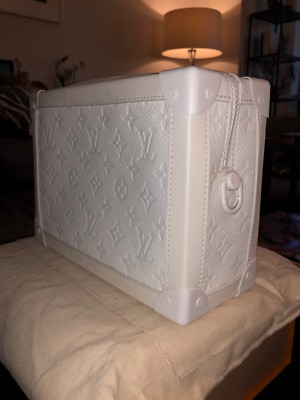 Louis Vuitton VIRGIL Soft White Trunk Monogram Men Crossbody