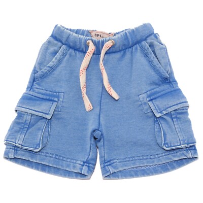 3180W bermuda bimbo SP1 bluette cotton short pant boy