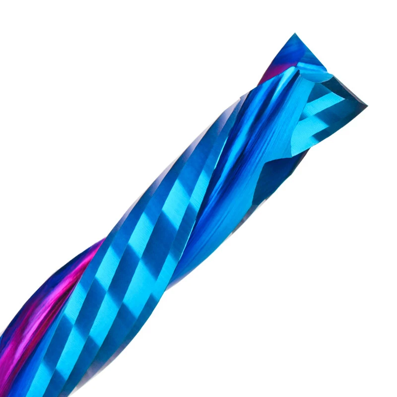 VHM Kompression Spiralfräser Spiralnutfräser Holzfräser CNC Fräser Up&Down Cut - Bild 3 von 4