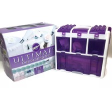 WILTON Ultimate Decorating Set Cake Tool Caddy Organizer w/Accessories for sale online