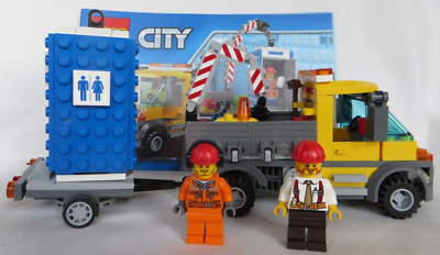 LEGO 60073 Service Truck City Porta Potty Portable Toilet
