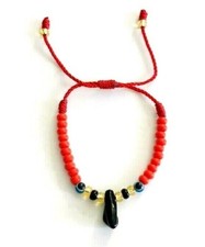 Pulsera Azabache Para Bebe/ Azabache Bracelet With Blue Evil Eye Baby, Kids -B30