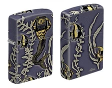 Zippo 7947, Rick Rietveld Underwater Scene 540 Design, 2-Sided Lighter, NEW