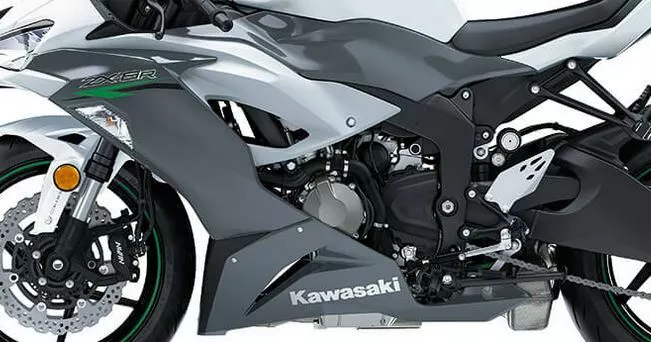 KAWASAKI NINJA ZX 6R 2021 COVER SIDE RH M.S.BLACK 36001 0595 660