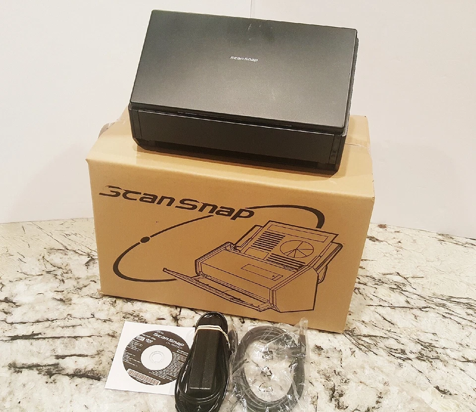 Fujitsu Full Package in Box/ Fujitsu ScanSnap IX500 Wireless Desktop Scanner - Image 4 of 4