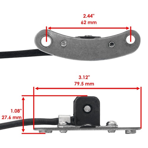 Stator & Pickup Coil Regulator & Gasket for Yamaha Virago 750 XV750 1991-1996 - Picture 3 of 7
