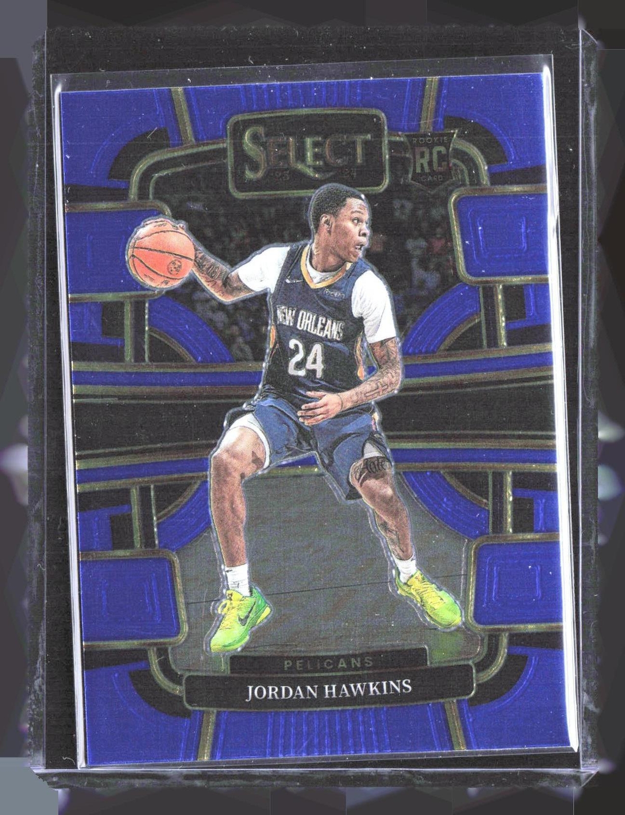 2023-24 Panini Select Jordan Hawkins Blue (Retail Base) #72 Rookie