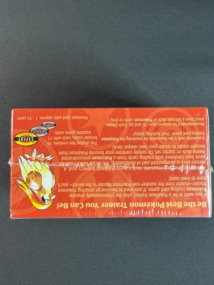 ORIGINAL Pokemon Base Set #2 Booster Box FACTORY SEALED ENGLISH