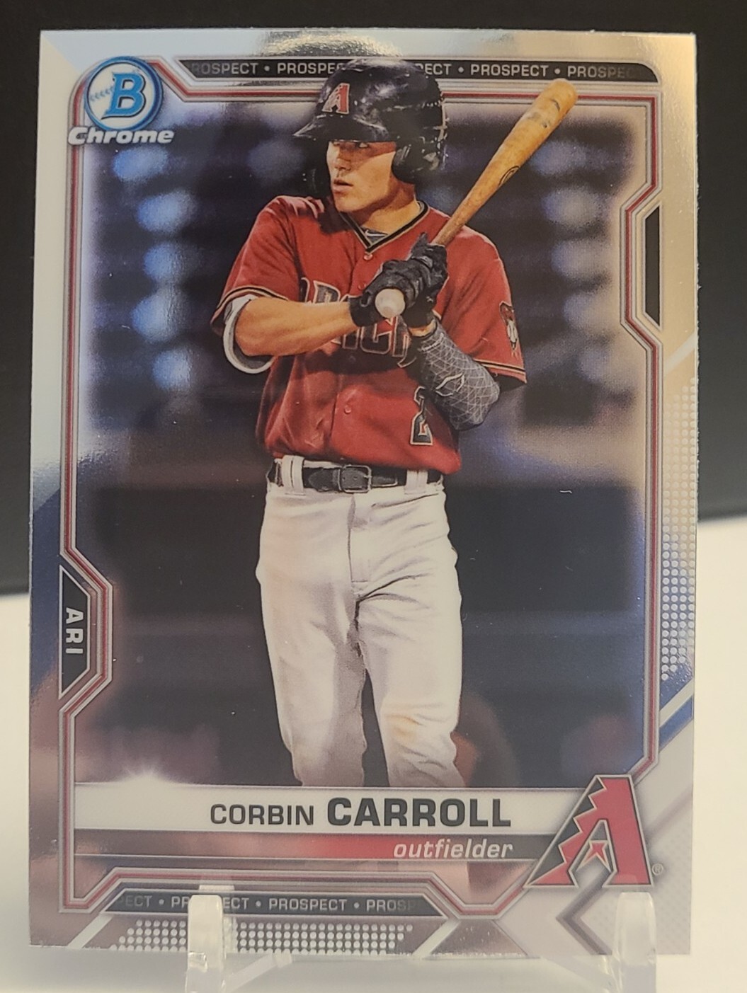 2021 Bowman - Chrome Prospects Corbin Carroll #BCP-142
